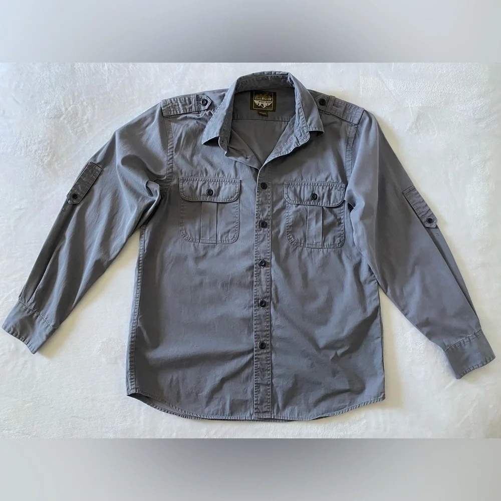 EDDIE Bauer Long Sleeve Shirt Size Medium‎